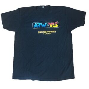 YES Band 50th Anniversary Graphic Tee Concert Tour Dates 2018 Tour Men's XL